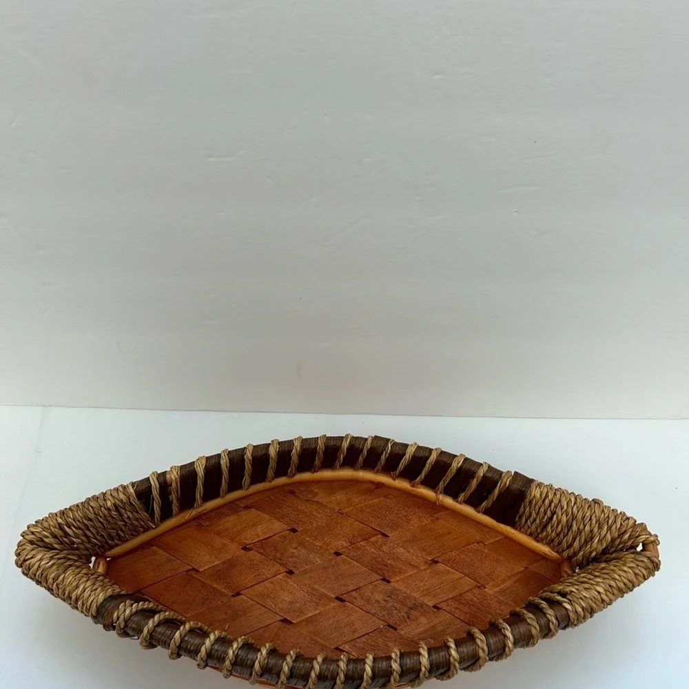Wooden Decoration Wedding Basket, For Gifting/made in India/ 2 basket set